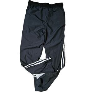 OshKosh Bgosh Track Pants Kids Size 14 NWT Black White Side Stripe